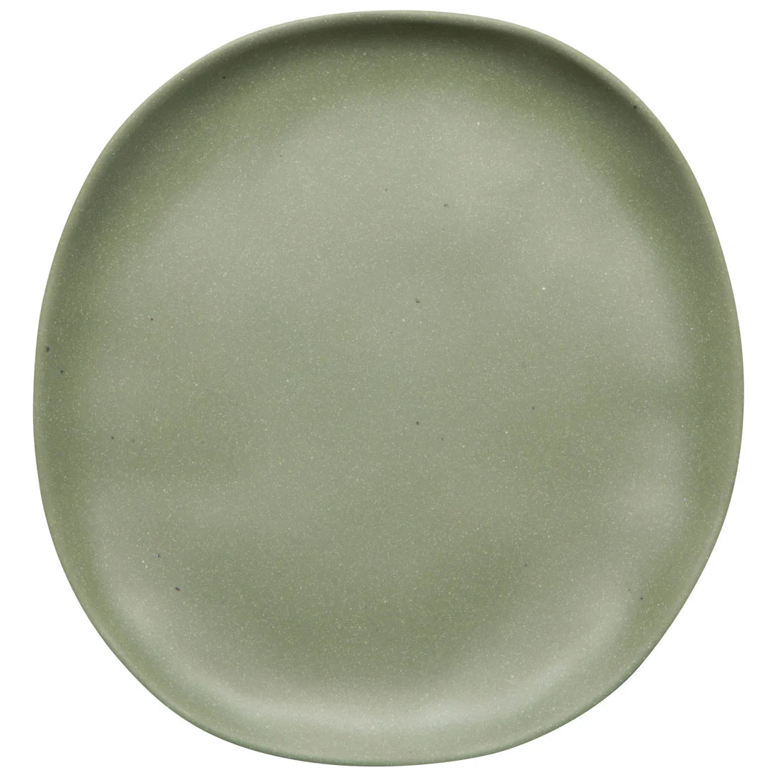 Fresco Melamine Side Plate, Moss