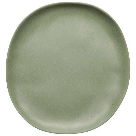 Fresco Melamine Side Plate, Moss