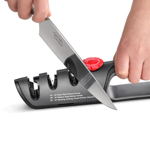 Cangshan 3-Stage Adjustable Professional Knife and Scissor Sharpener