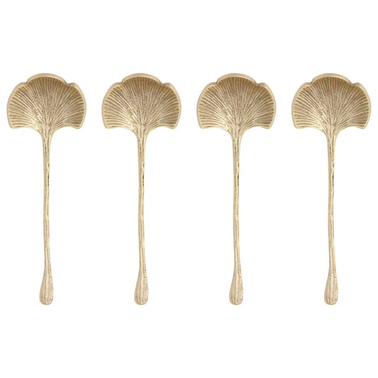 Ginkgo Spoons, Set of 4