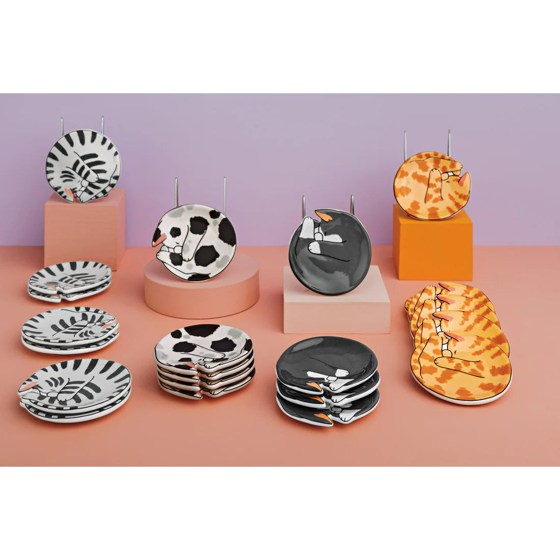 Meow & Furever Trinket Tray, Assorted