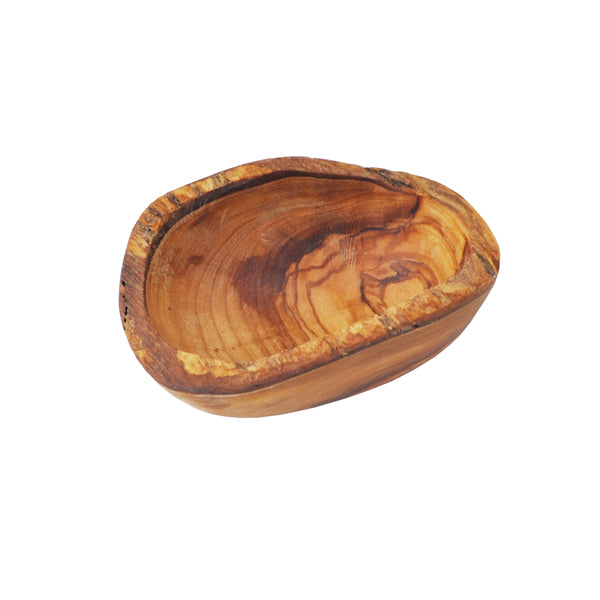 Olive Wood Dipping Bowl - Rustic - 4..5”