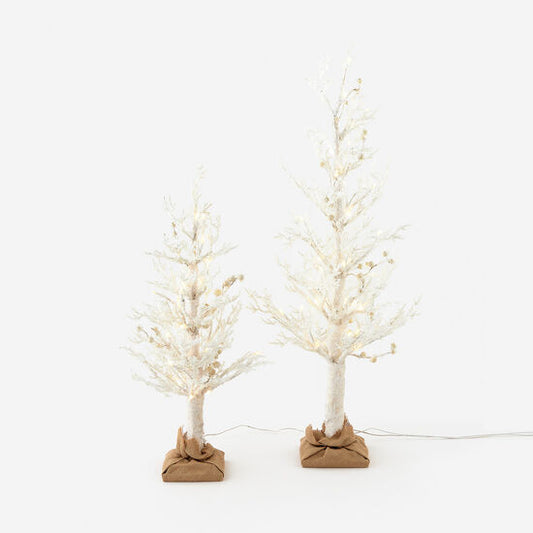 Lighted Icy Crystal Tree