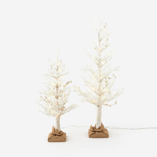 Lighted Icy Crystal Tree