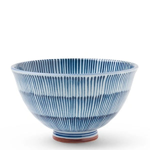 Hoso Tokusa Blue Rice Bowl - 4.75”