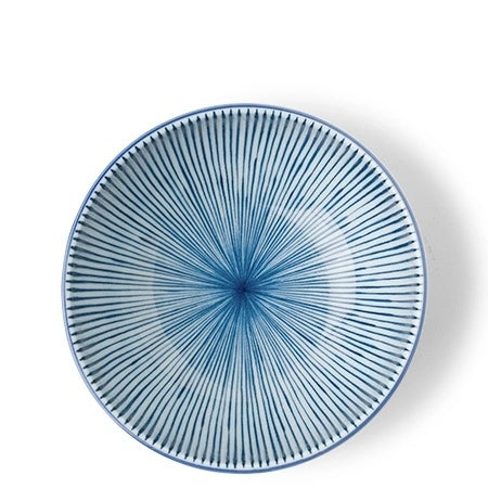 Hoso Tokusa Blue Rice Bowl - 4.75”