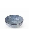 Aizome Shima Blue Bowl, 6”