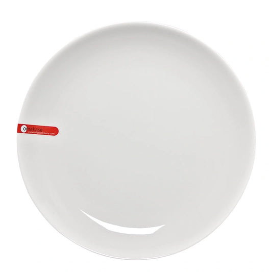 Round White Plate - 10.5”