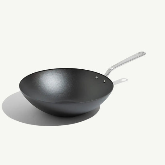 Made In Blue Carbon Steel Wok, 12"