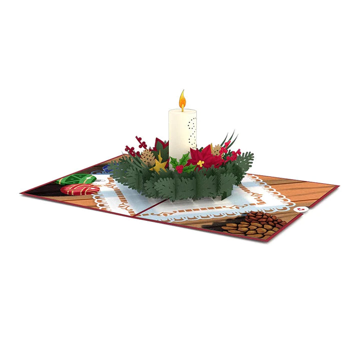 Lovepop Christmas Candle Pop-Up Card