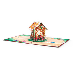 Lovepop Gingerbread House Pop-Up Card