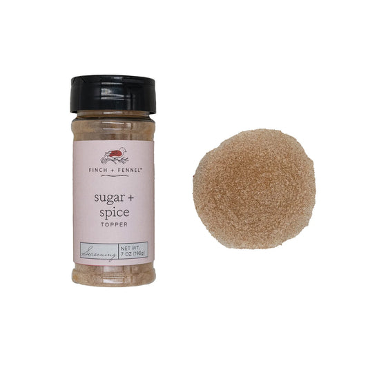 Finch & Fennel Sugar & Spice Topper Seasoning Blend Seasoning Blend, 7oz