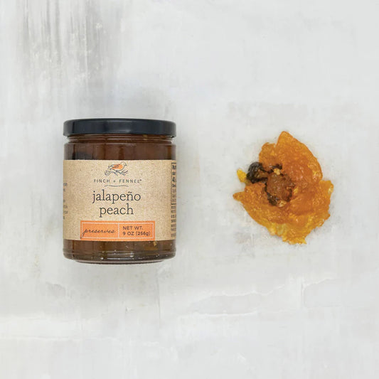 Finch & Fennel Jalapeno Peach Preserves, 9oz