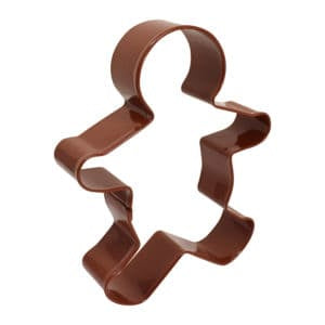 Gingerbread Boy Cookie Cutter Brown - 5”
