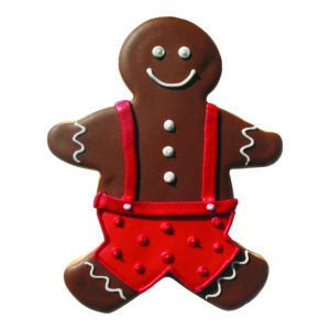 Gingerbread Boy Cookie Cutter Brown - 5”