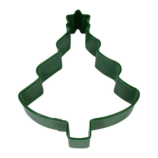 Christmas Tree With Star Cookie Cutter Green - 4”