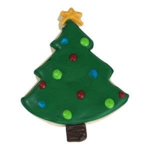 Green Christmas Tree With Star Cookie Cutter