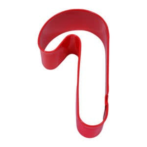 Candy Cane Cookie Cutter Red, 3.5”
