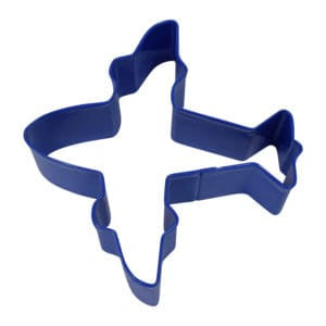 Airplane Cookie Cutter Navy - 4”