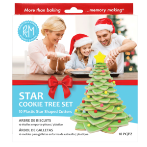 Star Cookie Christmas Tree 10 Pce Set