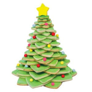 Star Cookie Christmas Tree 10 Pce Set