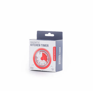 Magnetic Kitchen Timer, Red