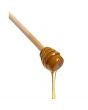 Glass Honey Jar with Lid and Honey Dipper