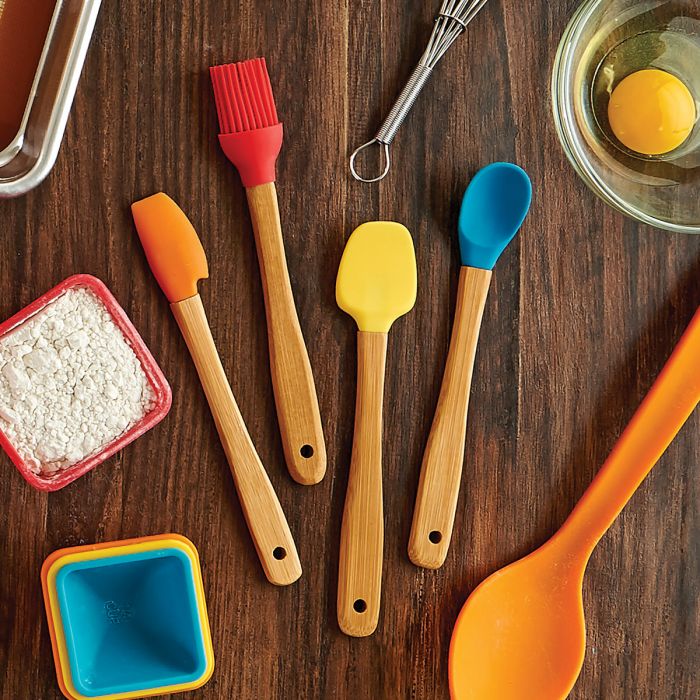 Mrs. Anderson's Baking Mini Bamboo Tools, Set of 4