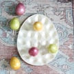 Capiz Egg-Shaped Platter - 13.5”