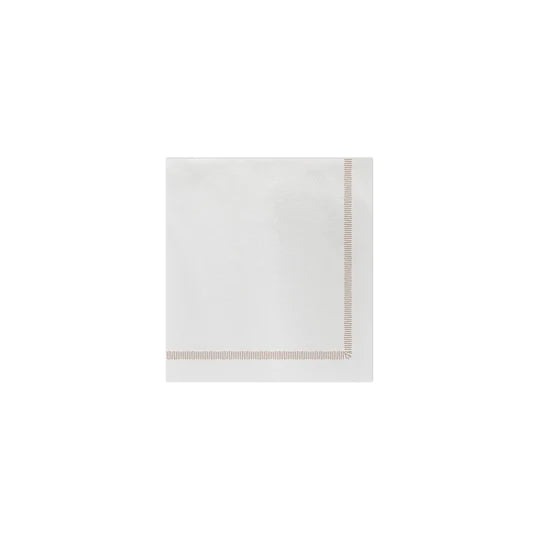 Vietri Papersoft Napkins Fringe Cocktail Napkins, Pack of 20
