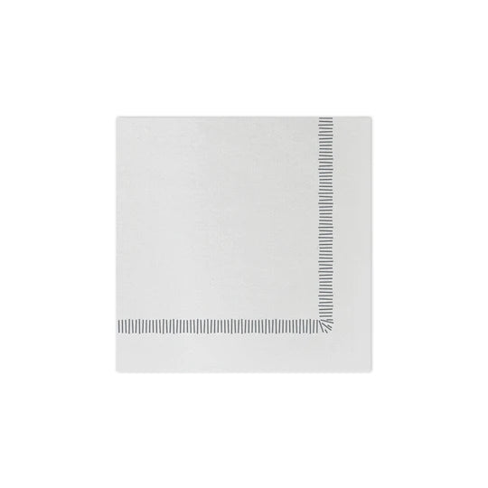 Vietri Papersoft Napkins Fringe Cocktail Napkins, Pack of 20