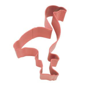 Flamingo Cookie Cutter Pink - 4”