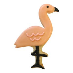 Flamingo Cookie Cutter Pink - 4”