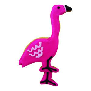 Flamingo Cookie Cutter Pink - 4”