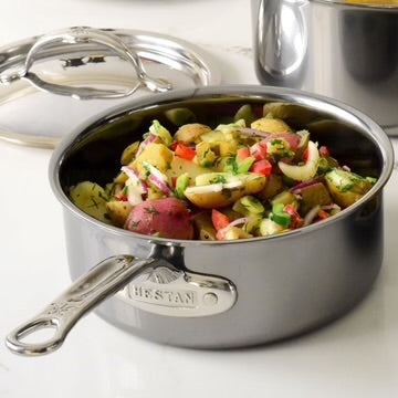 Hestan NanoBond Titanium Covered Saucepan
