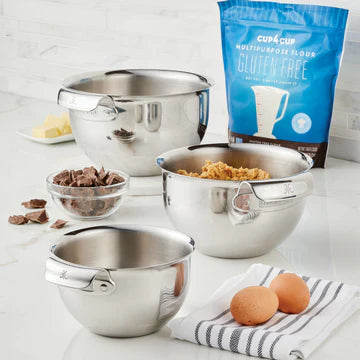 Hestan Provisions Stainless Steel Mixing Bowl, Set of 3