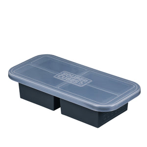 Souper Cubes Freezing Tray, 2 Cups - Charcoal