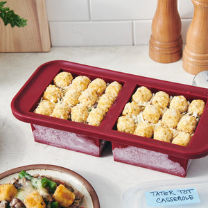 Souper Cubes Freezing Tray, 2 Cups - Charcoal