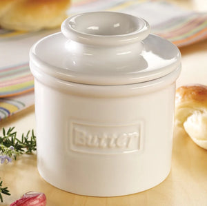 Butter Bell Crock Cafe White