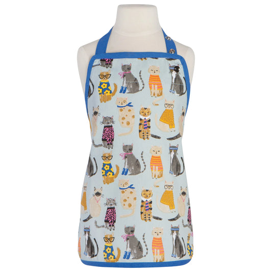 Kid’s Apron Feline Fine