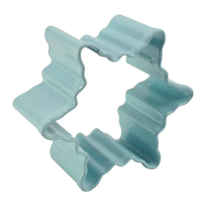 Mini Snowflake Cookie Cutter Blue - 1.5”