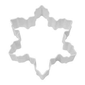 Snowflake Cookie Cutter White - 4”