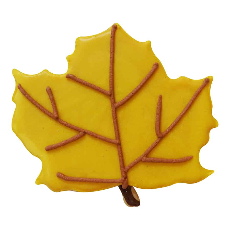 Canada Maple Leaf Cookie Cutter Red, 3”