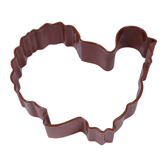 Turkey Cookie Cutter Brown, 3.75”