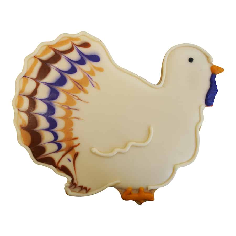 Turkey Cookie Cutter Brown, 3.75”