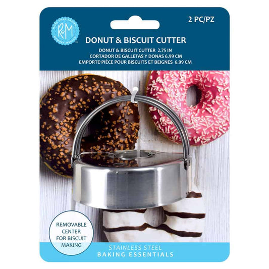 Donut & Biscuit Cutter Stainless Steel, 2.75”