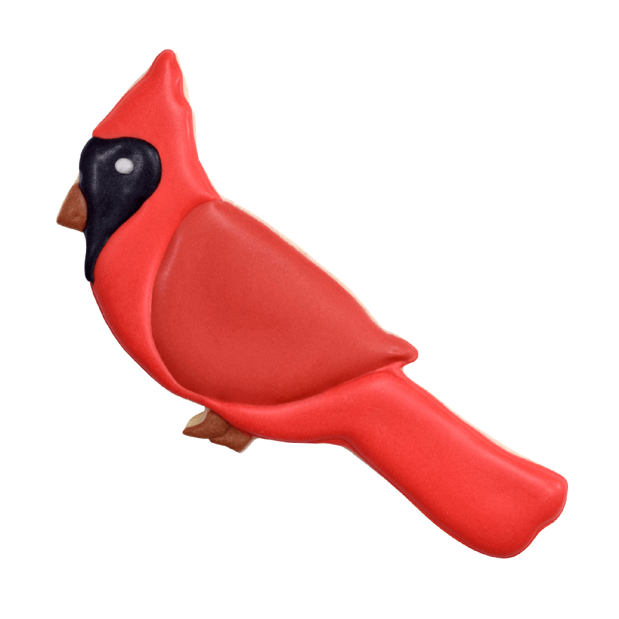 Cardinal Cookie Cutter Red, 4.5”