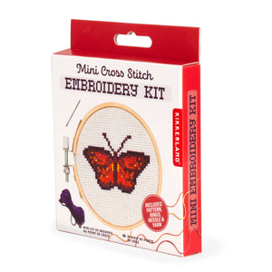 Butterfly Mini Cross Stitch Embroidery Kit