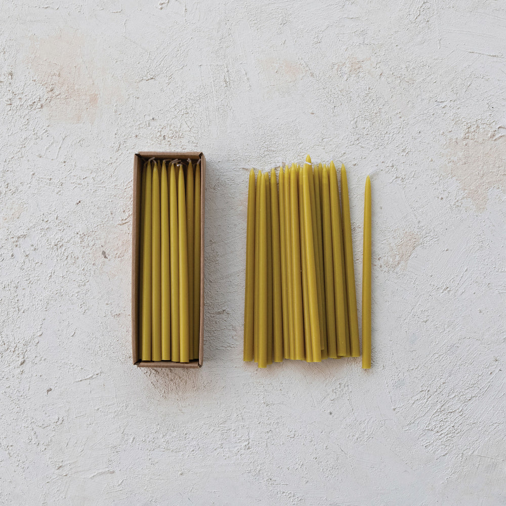 
            
                Load image into Gallery viewer, Thin Taper Candles, Chartreuse
            
        