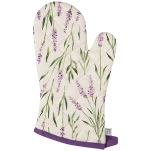 Lavender Spruce Oven Mitt